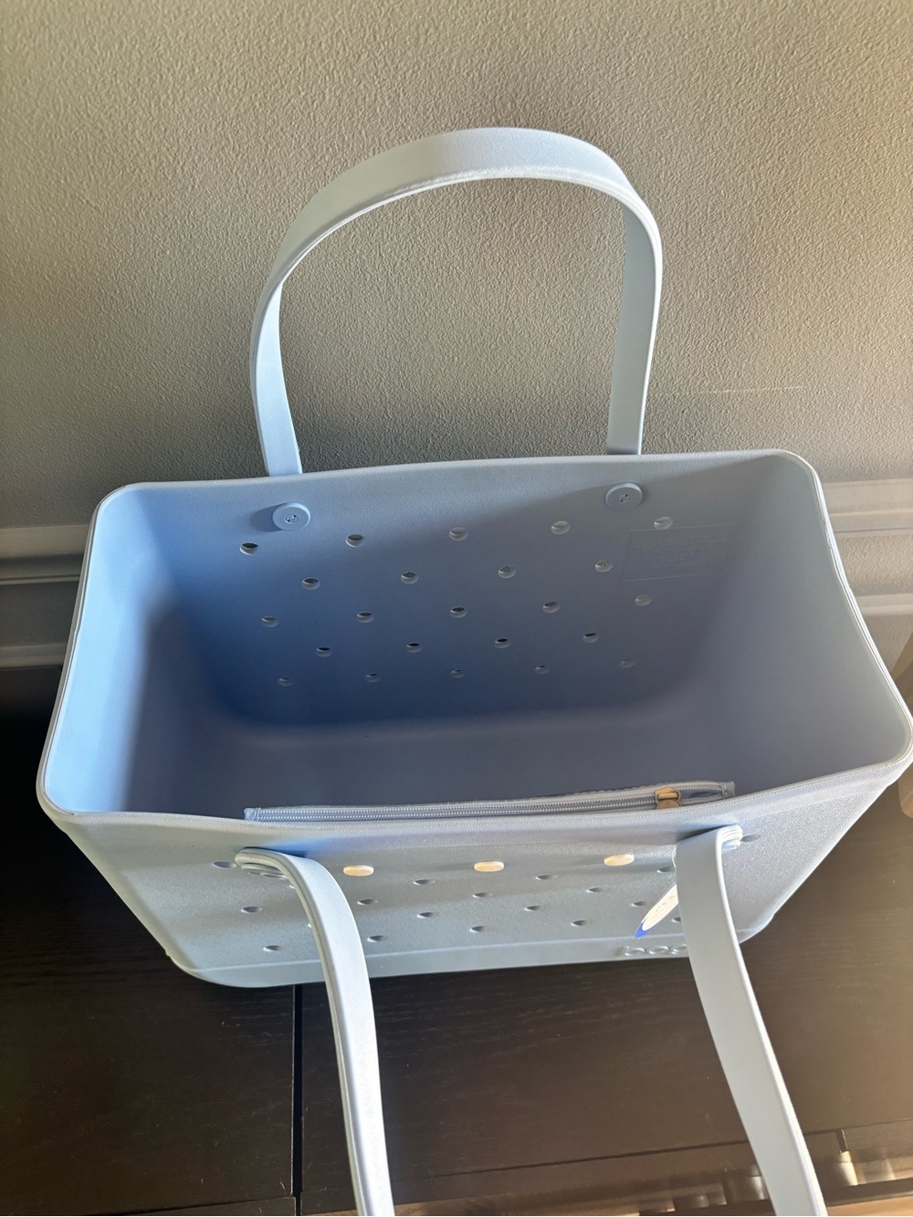 NWT- Original Bogg Bag Large, Carolina Blue - Picture 4 of 7